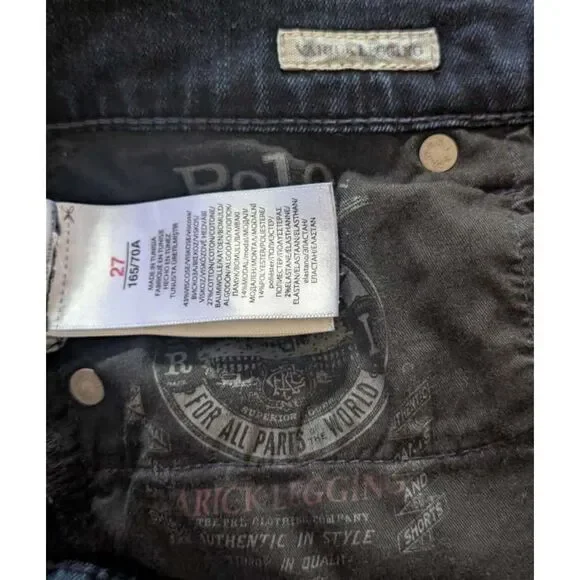 Polo Ralph Lauren Dark Wash Skinny Jeans, Size 27 - Picture 3 of 6